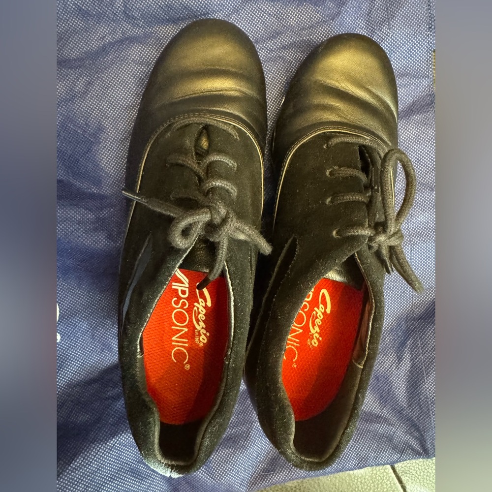 Capezio tap sonic tap shoes 6.5 Women